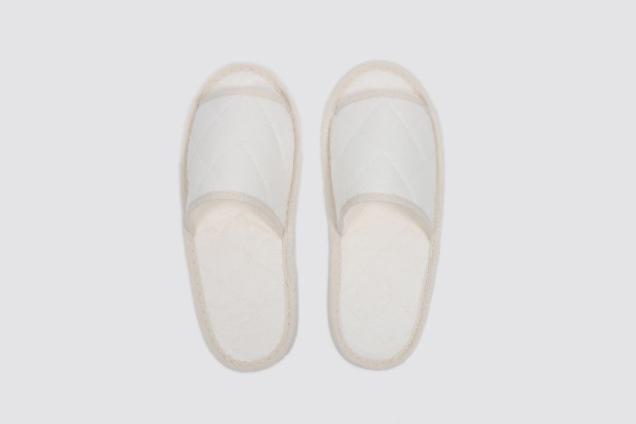 CELLULOSE SUGAR CANE SLIPPERS OPEN TOES