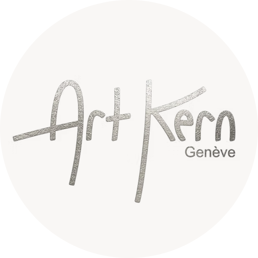 C'est un logo pour une entreprise appelée art kern geneve.
