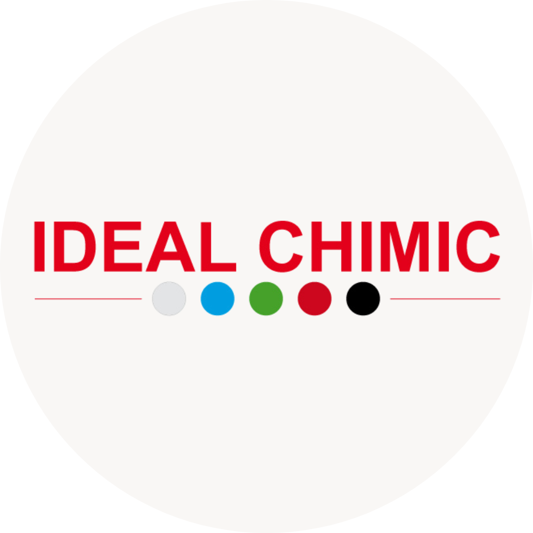 Un logo pour une entreprise appelée ideal chimic.