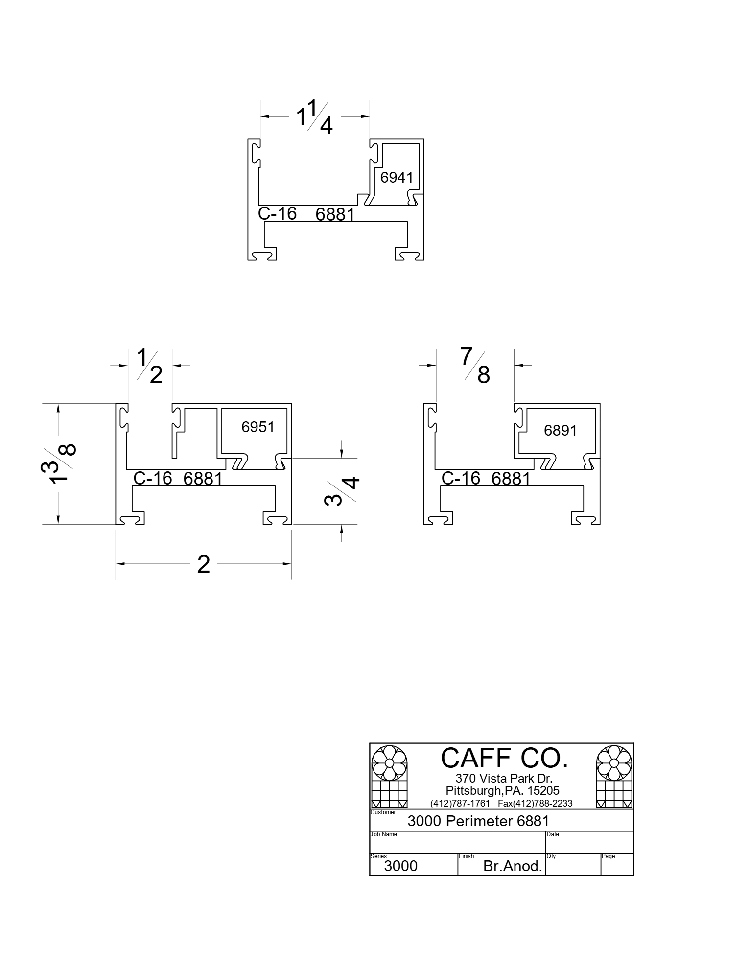 A black and white drawing of a window frame with measurements.