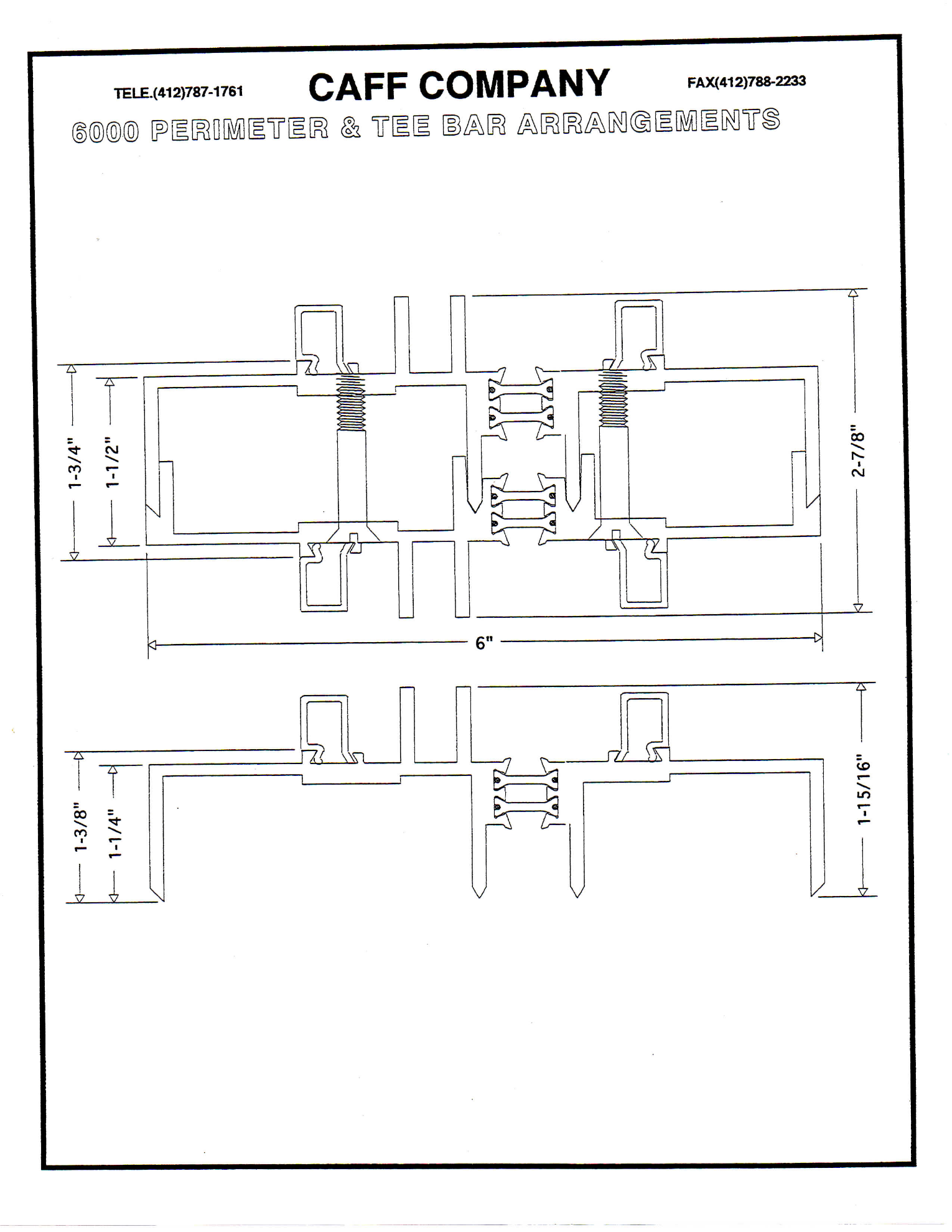 A black and white drawing of a building by the caff company.