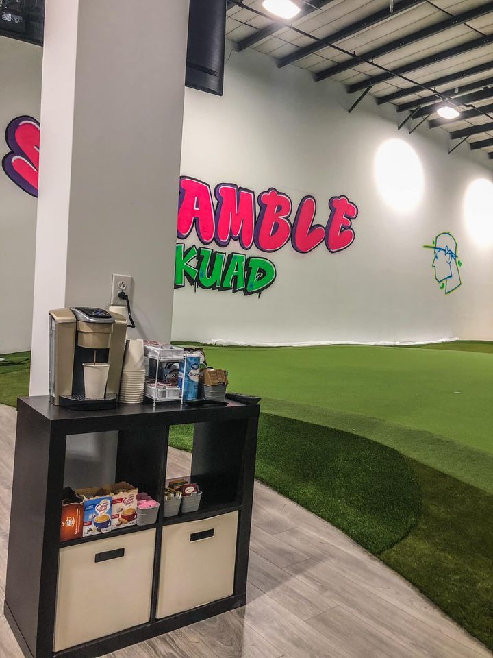 Coffee Station — Horsham, PA — The Skramble House of Golf