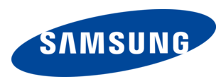 Samsung logo: White 