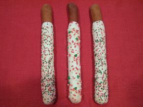Christmas Peanut Butter Stick with Yogurt. 2Pc. Assorted