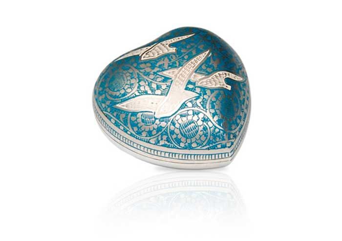 Birds in Flight Heart Keepsake