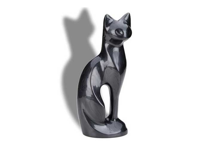 Cat Statue Urn