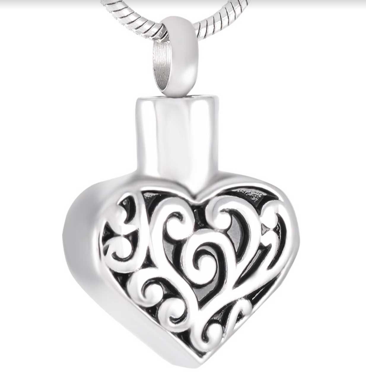 Filigree Heart Pendant