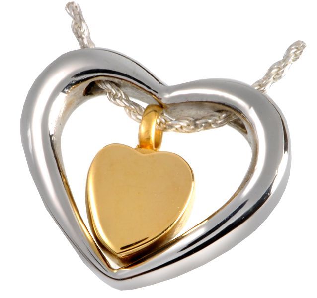 Heart In Heart Pendant