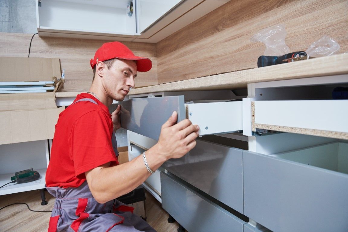 an old telephone booth