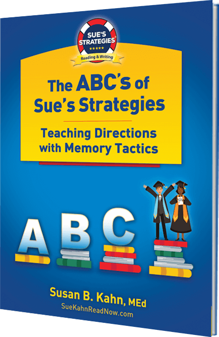 The abc 's of sue 's strategies teaching directions with memory tactics