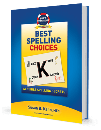 a book titled best spelling choices by susan b. kahn , md .