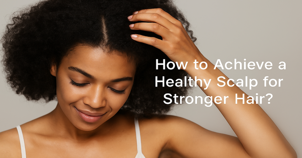 How to Achieve a Healthy Scalp for Stronger Hair?