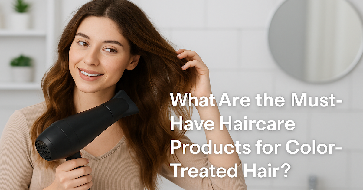 What Are the Must-Have Haircare Products for Color-Treated Hair?