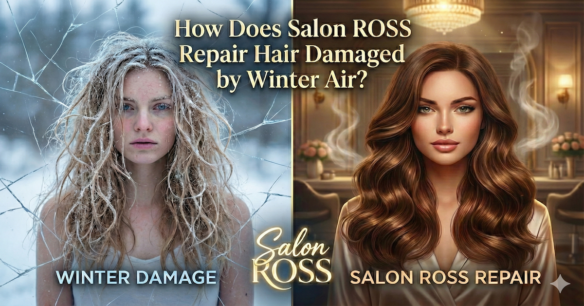 How Does Salon ROSS Repair Hair Damaged by Winter Air