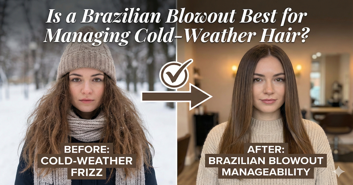 Is a Brazilian Blowout Best for Managing Cold-Weather Hair
