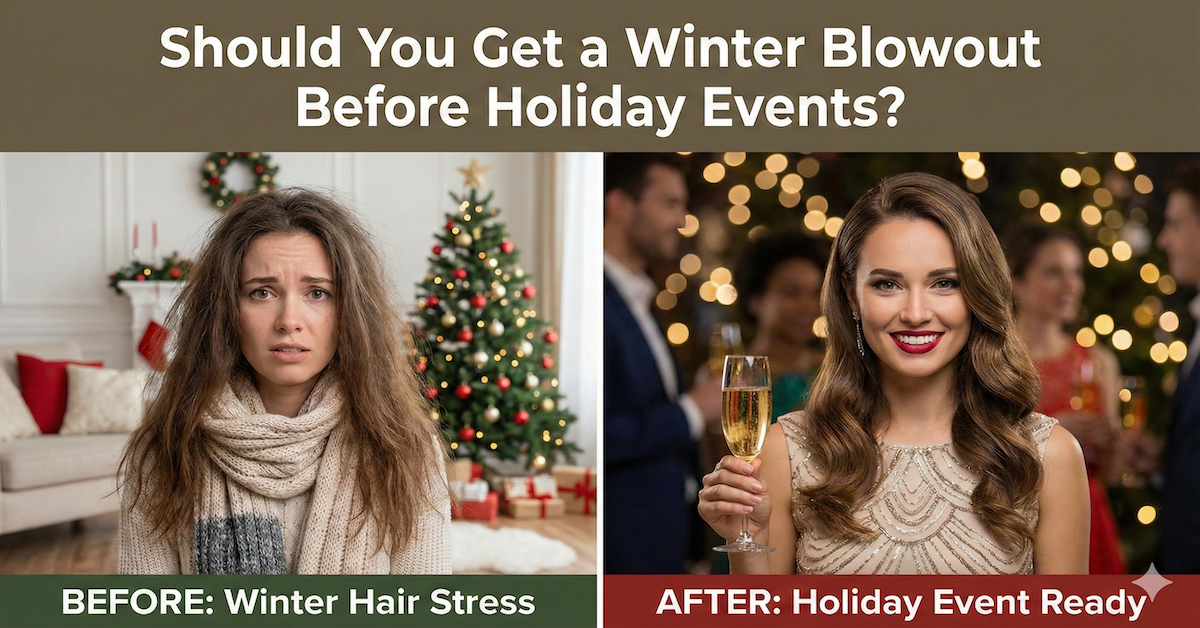 Should You Get a Winter Blowout Before Holiday Events?