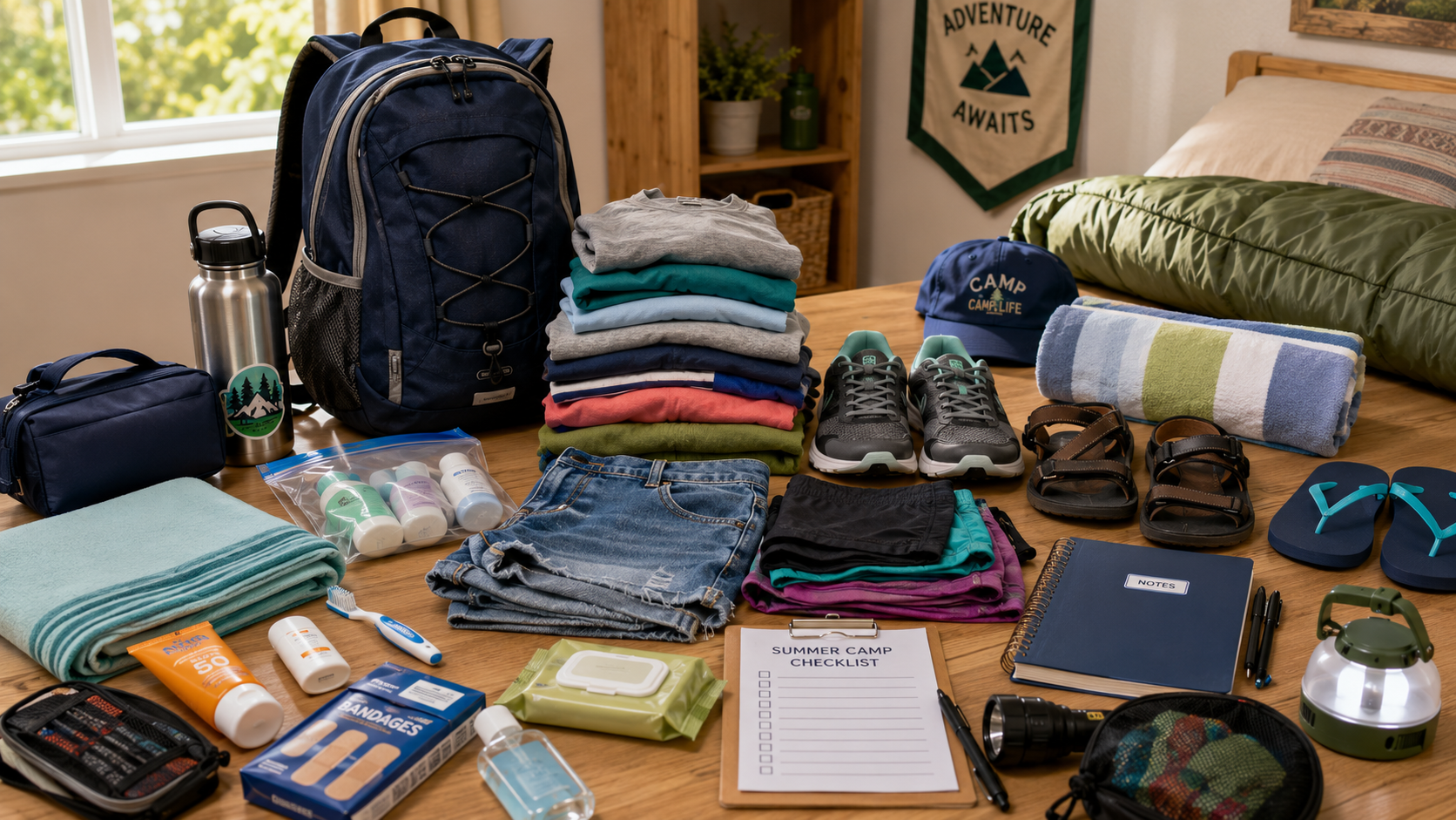 What to Pack for Summer Camp: The Ultimate Checklist