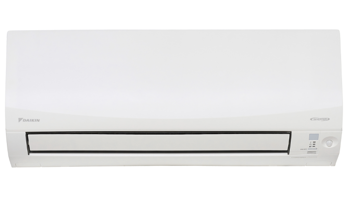 A White Air Conditioner is Sitting on a White Surface — Airac Sales & Service in Gracemere, QLD