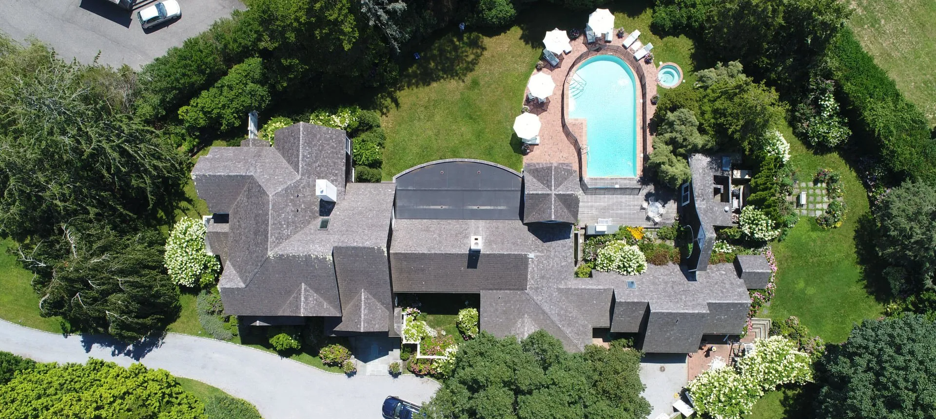 Eastern Public conducted a comprehensive forensic investigation in this Hamptons home to determine the correct cause of water damage as roof damage from a windstorm--not the carrier's original assessment.
