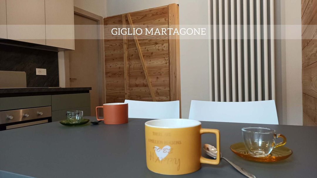 cucina dell'appartamento Giglio Martagone