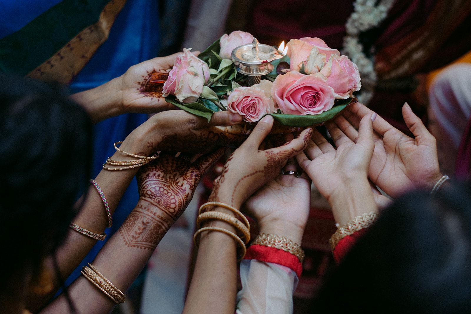 Sunita and Kenny at Ganesha Temple and Beech Grove Historic Venue by Wedding Planner Nashville