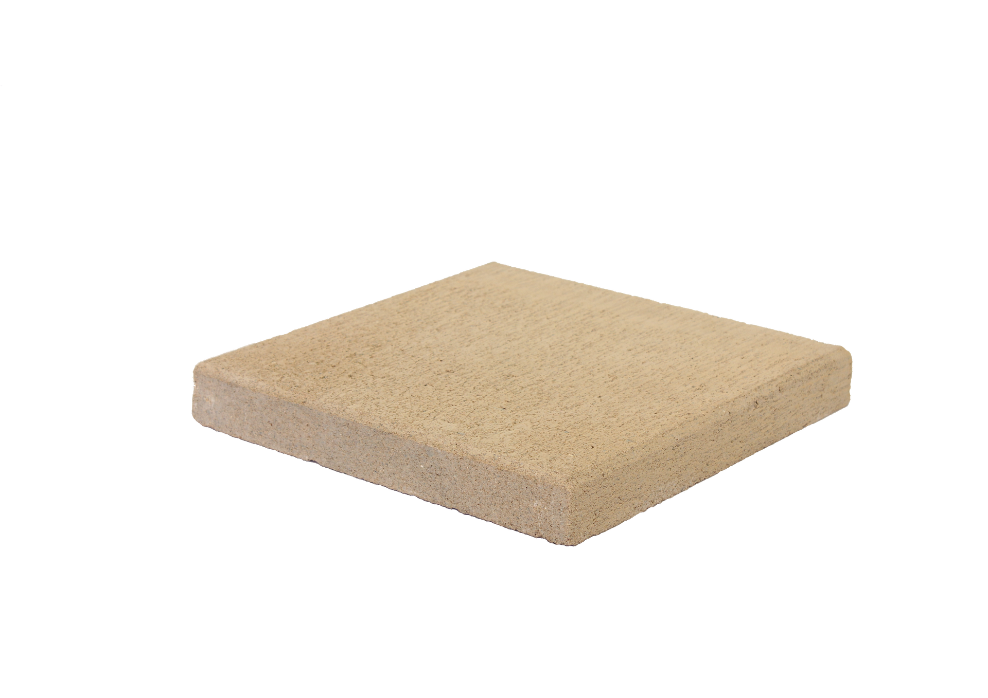 A Square Piece of Concrete is Sitting on a White Surface — Beehive Property Maintenance in Emerald, QLD