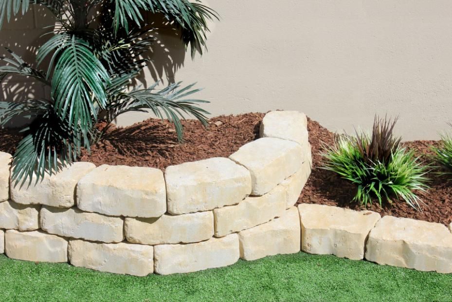 Bold Stone (293/200 x 185 x 100mm) — Beehive Property Maintenance in Emerald, QLD