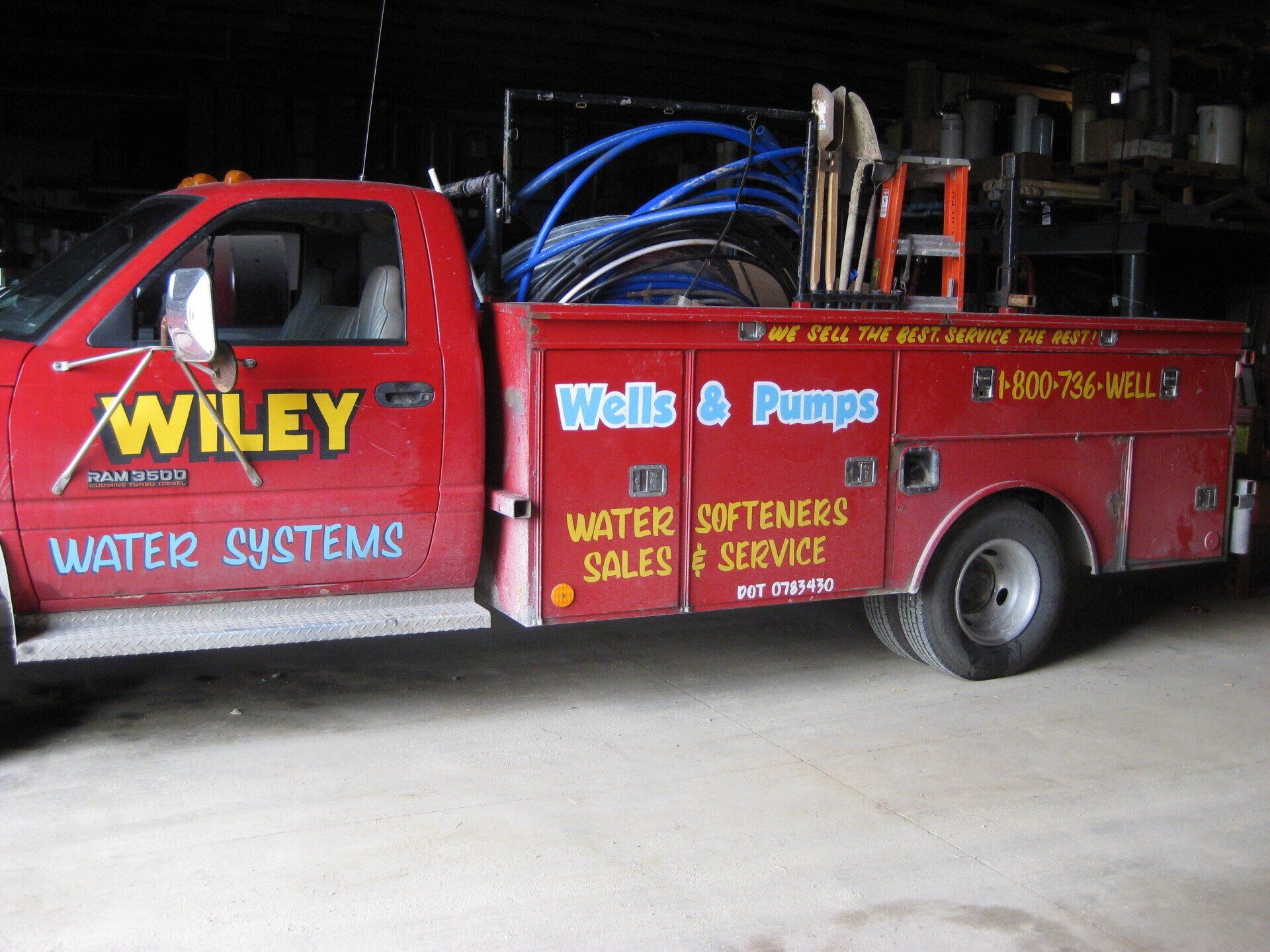 Well And Pump Truck — Union City, IN — Wiley Water Systems