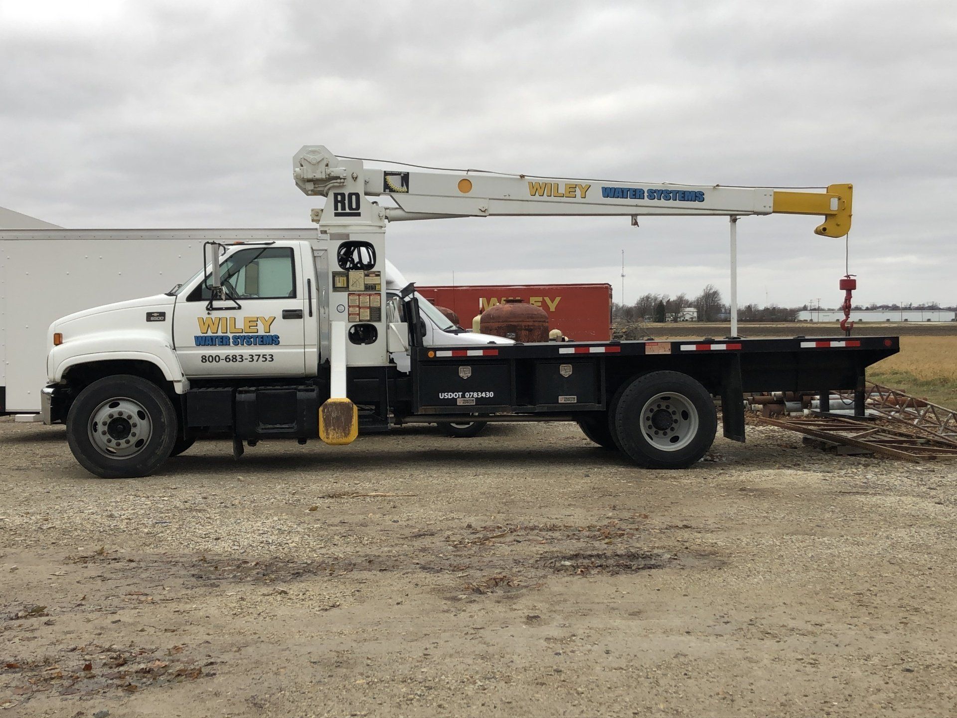 Wiley Water Systems Trenching Truck — Union City, IN — Wiley Water Systems