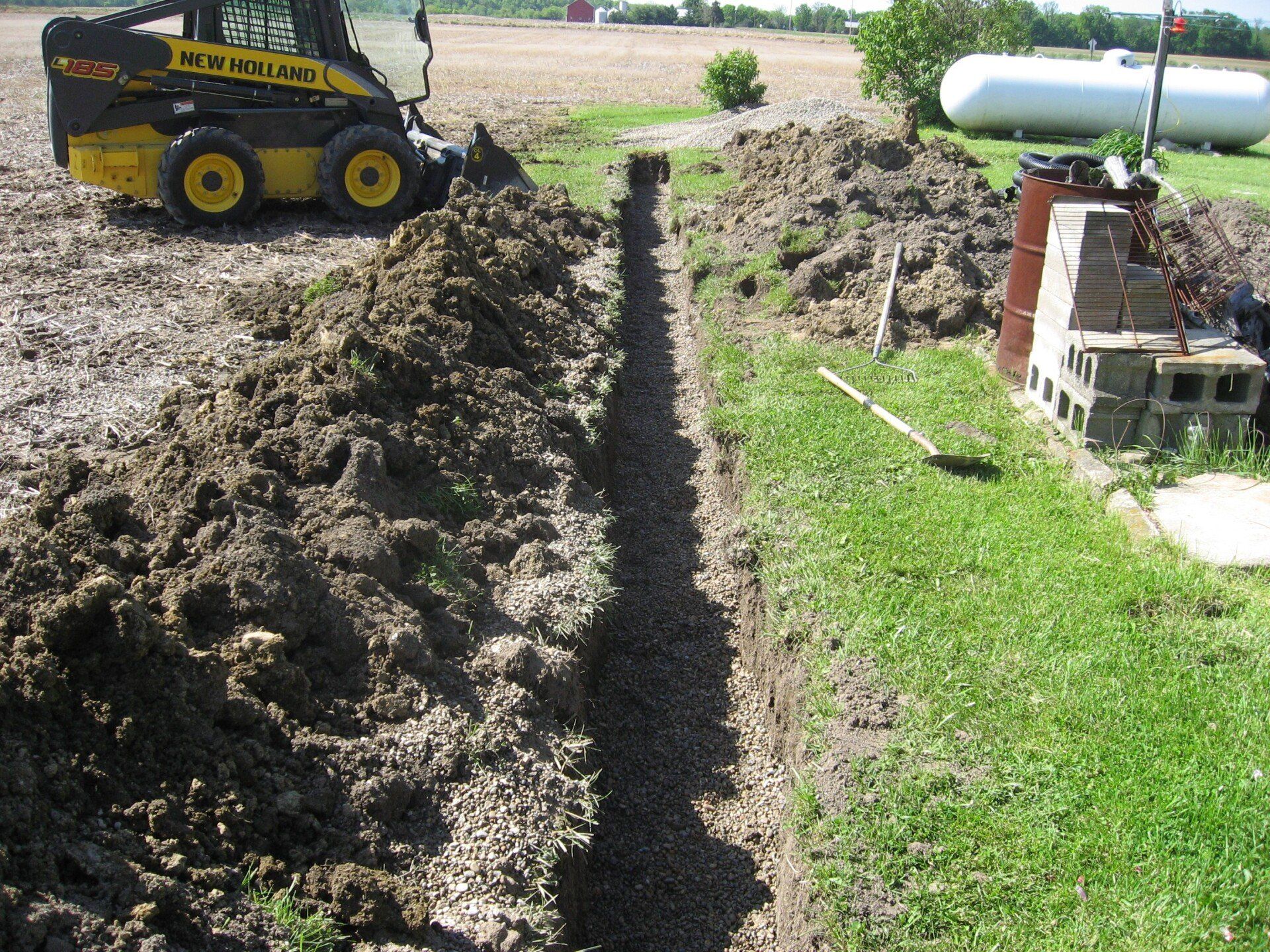 Wiley Water Systems Trenching  — Union City, IN — Wiley Water Systems