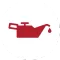 A red icon of an oil can with a single drop falling from the spout.