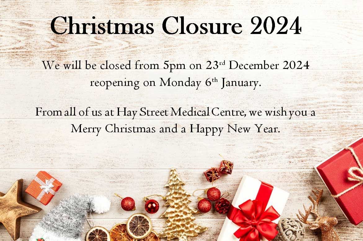 Christmas Closure 2024