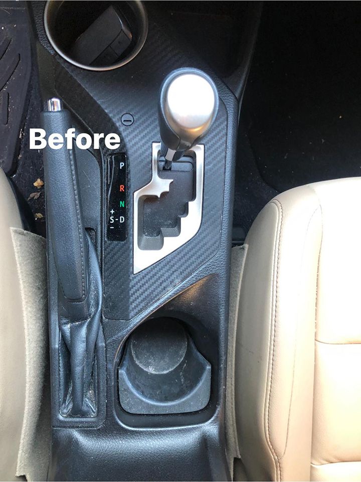 Center Console Before