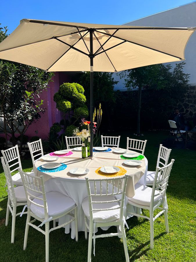 RENTA DE SILLAS Y MESAS PARA EVENTOS DOS DOS