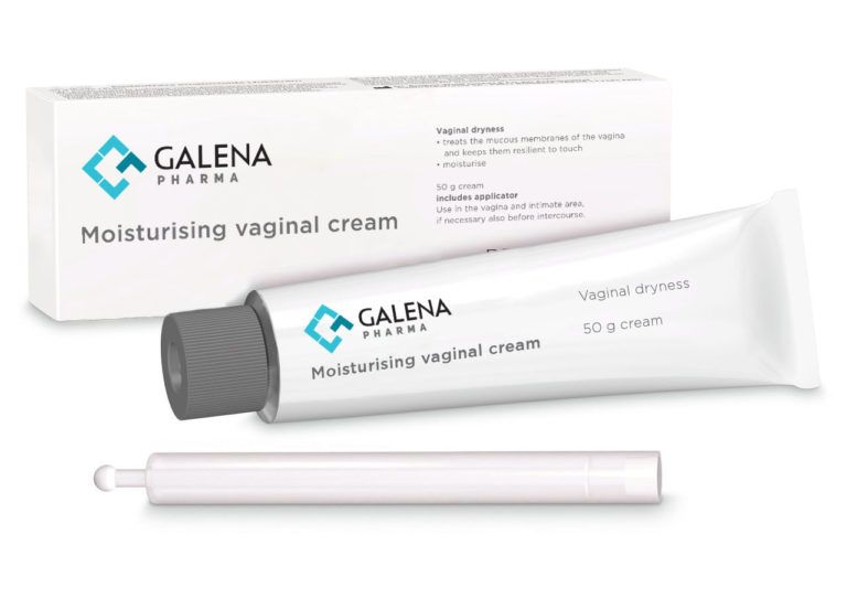Moisturising vaginal cream