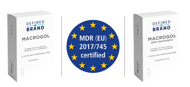 Two product boxes labeled 