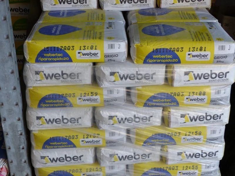 Materiale per edilizia Weber