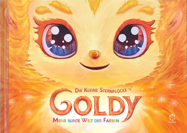 Ein Buch mit dem Titel „Goldy“ hat GOLDY auf dem Cover