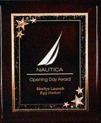 Hi-Gloss American Rosewood piano finish wood plaque