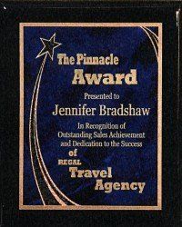 Hi-Gloss American Ebony piano finish wood plaque