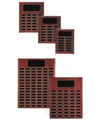 Hi-Gloss Rosewood Perpetual Plaque With Plates