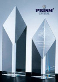 Optic Crystal Diamond Tower