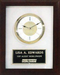 Rosewood Framed Clock