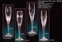 Crystal Champagne Flutes (Pair)