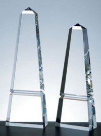 Optic Crystal Obelisk