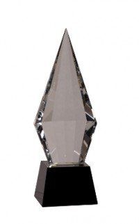 Faceted Crystal Pinnacle Award