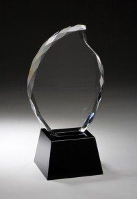 Optic Crystal Super Flame Award