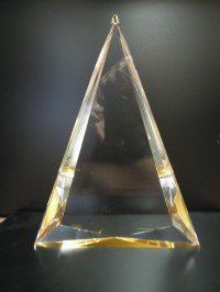 Acrylic Pinnacle Award