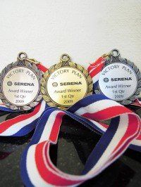 Medals With Neck Ribbons