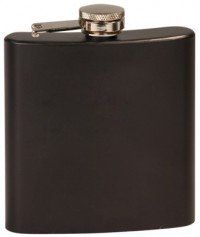 Laserable 6oz Stainless Steel Flask